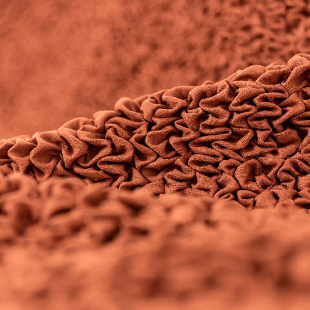 Microfibra - Funda Cama King Terracota