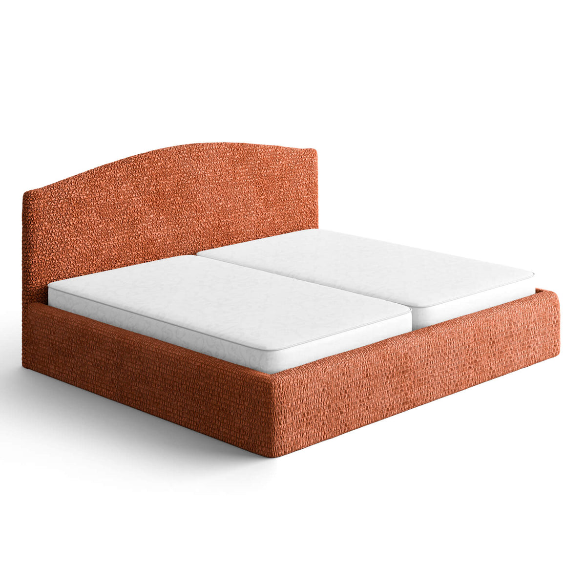Microfibra - Funda Cama King Terracota