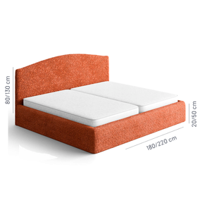 Microfibra - Funda Cama King Terracota