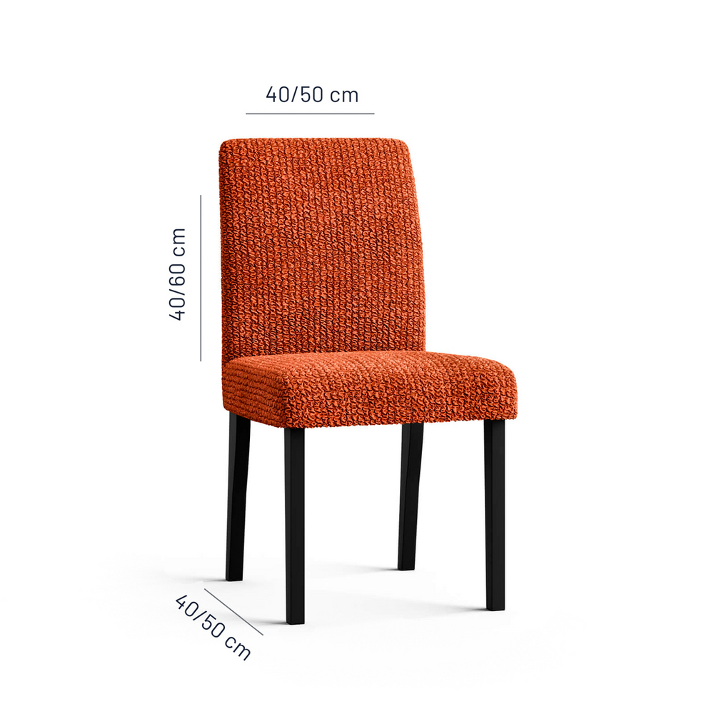 Microfibra - Funda Silla Terracota