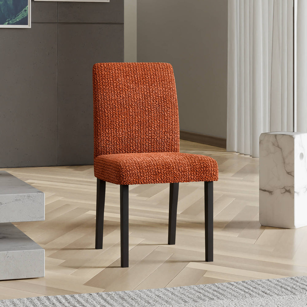 Microfibra - Funda Silla Terracota