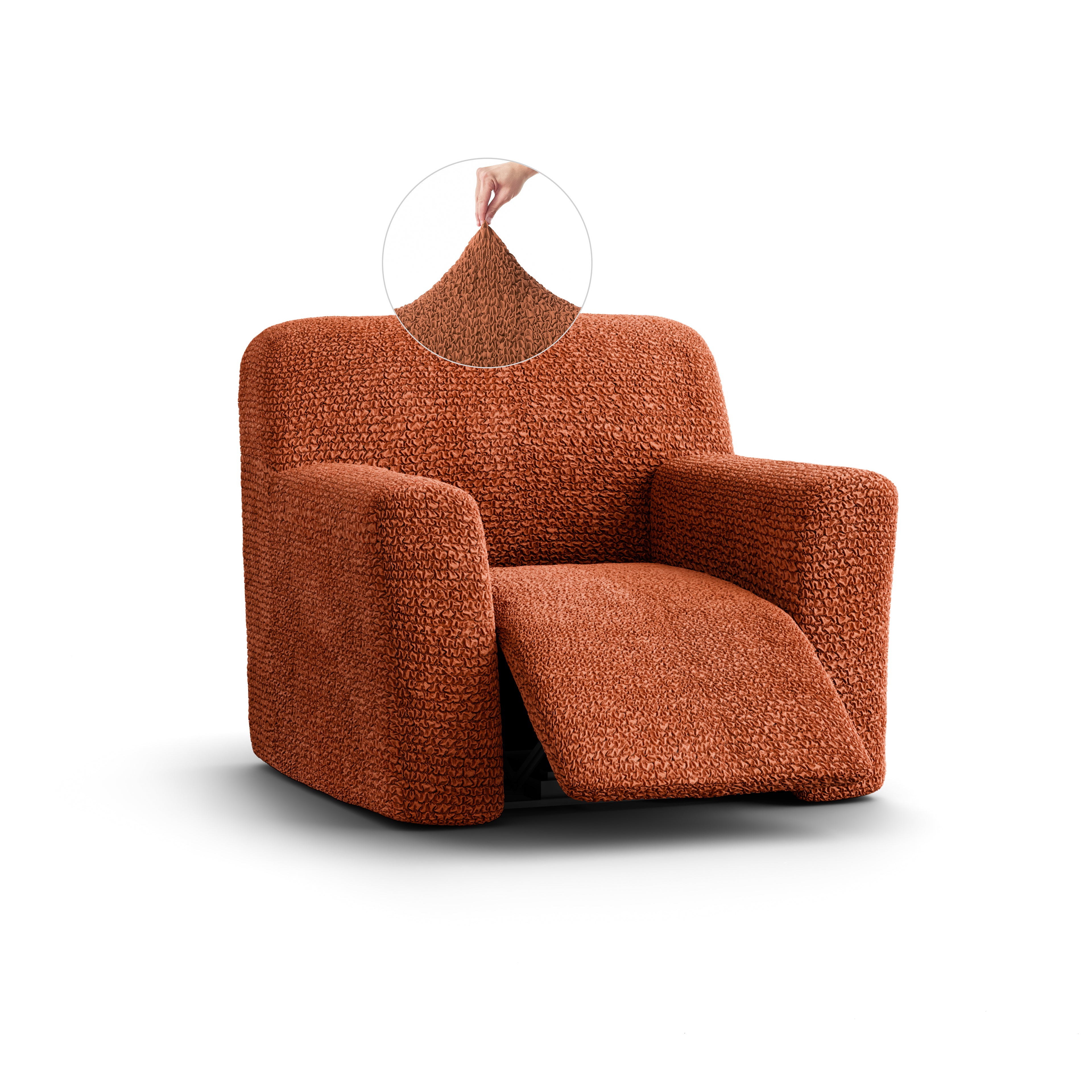 Microfibra - Funda Berger Terracota