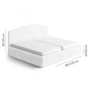 Microfibra - Funda Cama King White