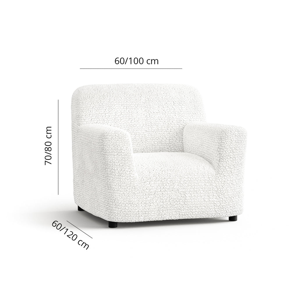 Microfibra - Funda Sillon White