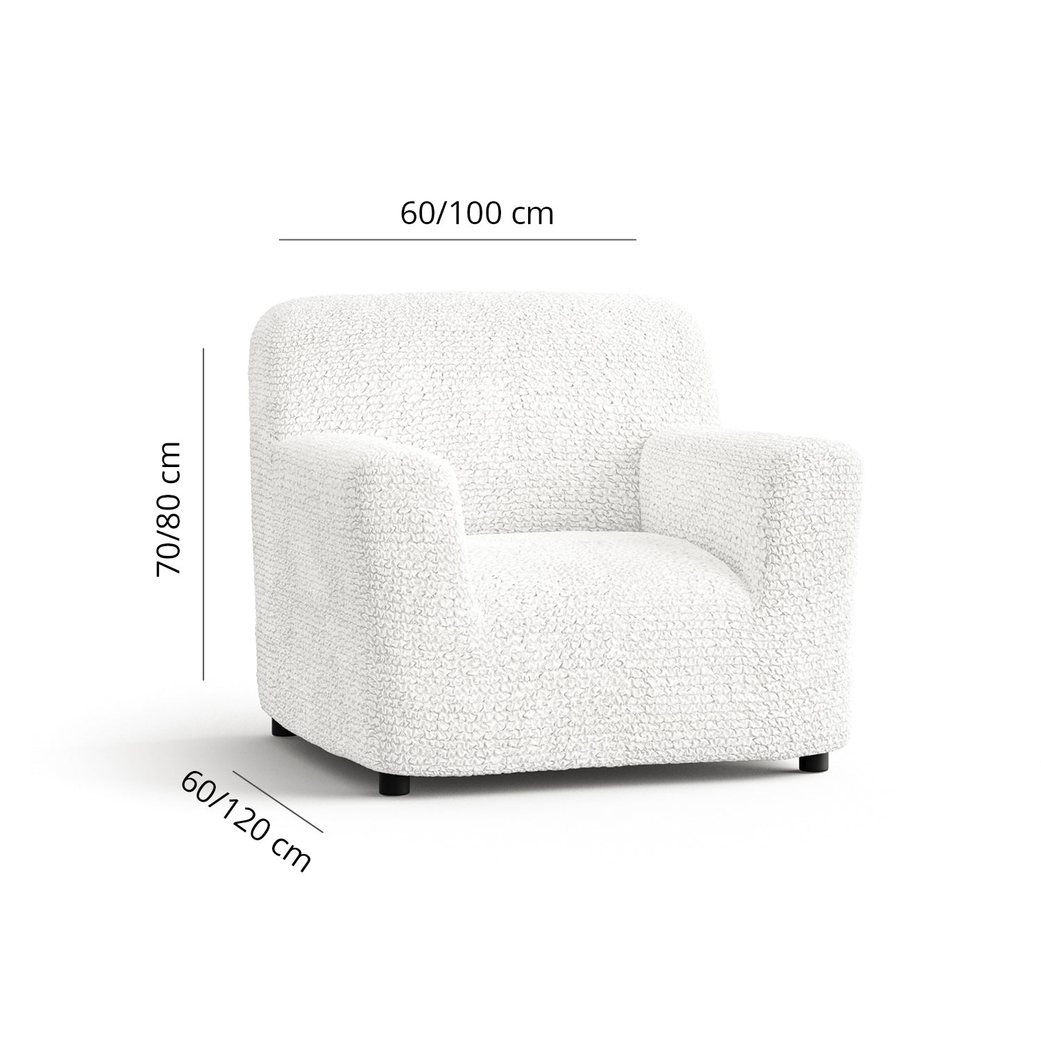 Microfibra - Funda Sillon White