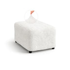 Microfibra - Funda Ottomana White