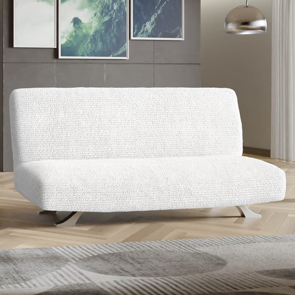 Microfibra - Funda Futon White