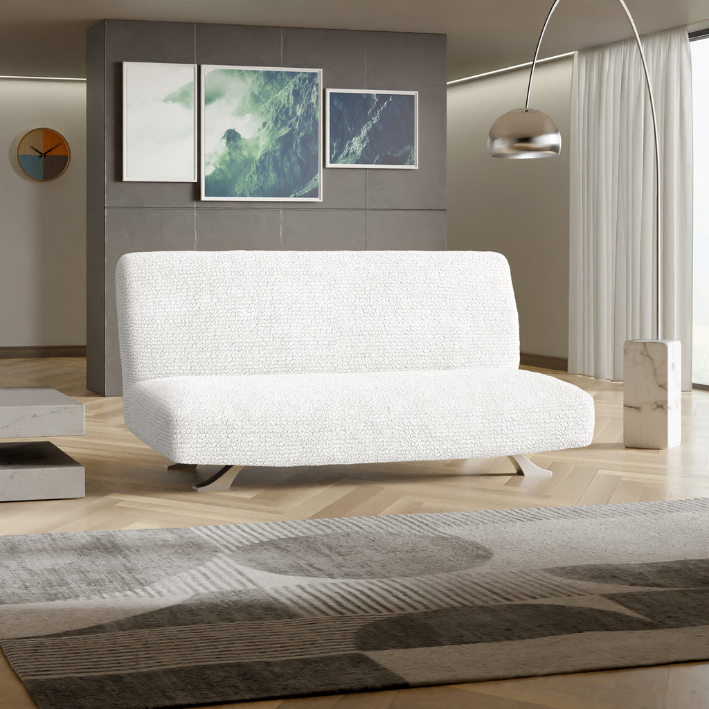 Microfibra - Funda Futon White