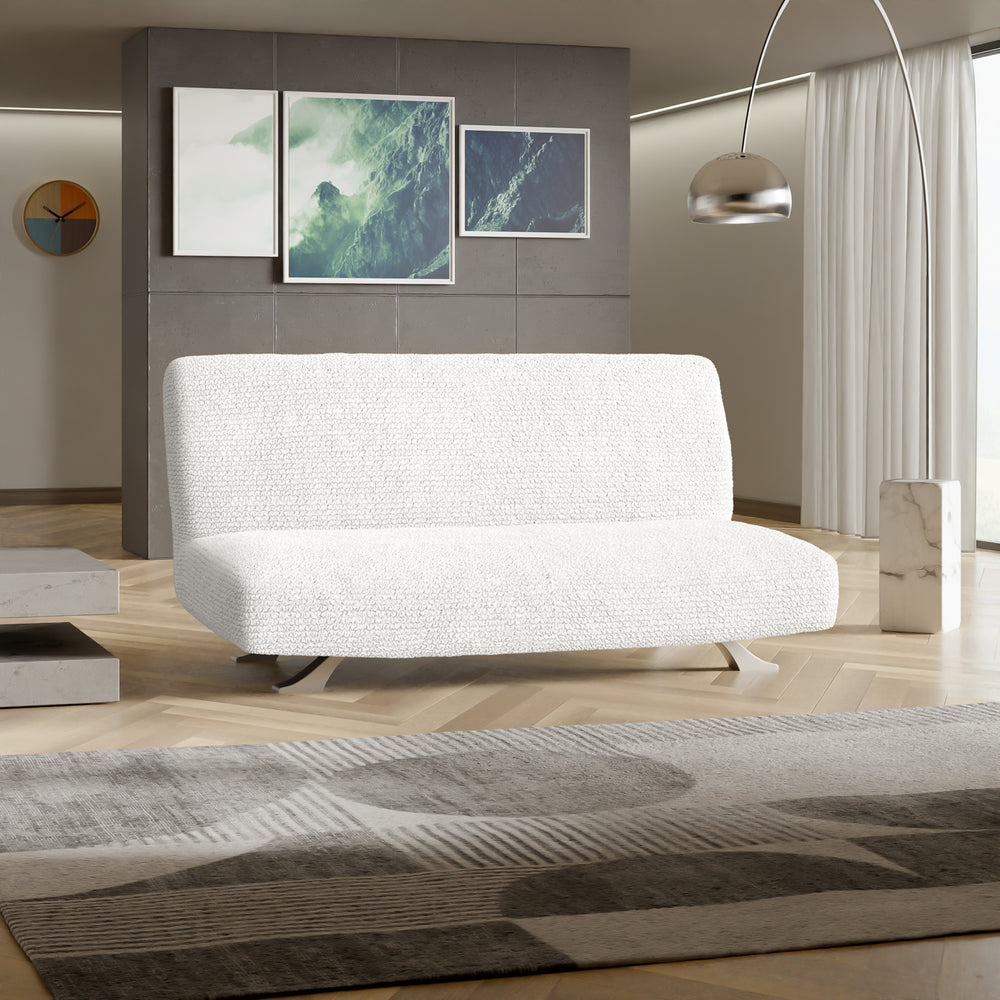 Microfibra - Funda Futon White
