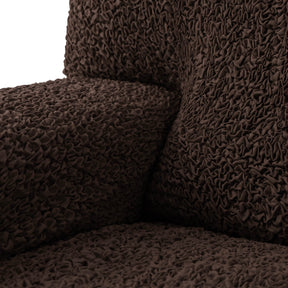 Microfibra - Funda Sofa Esquinero Dark Chocolate