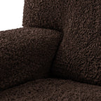 Microfibra - Funda Sofa 3 cuerpos Dark Chocolate