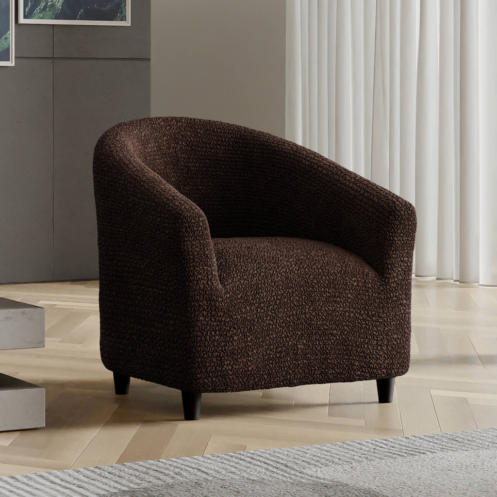 Microfibra - Funda Poltrona Dark Chocolate