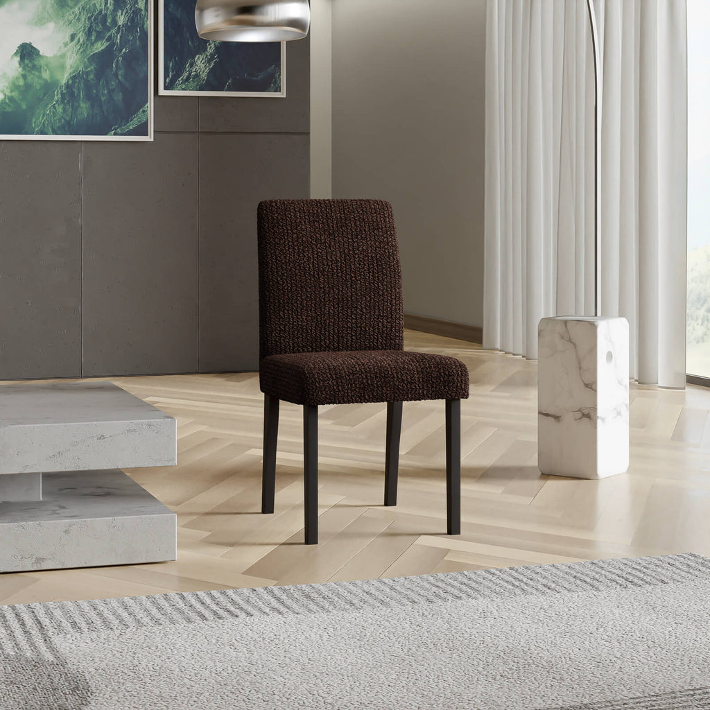 Microfibra - Funda Silla Dark Chocolate
