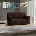 Microfibra - Funda Sofa 2 cuerpos Dark Chocolate