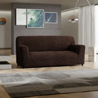 Microfibra - Funda Sofa 3 cuerpos Dark Chocolate