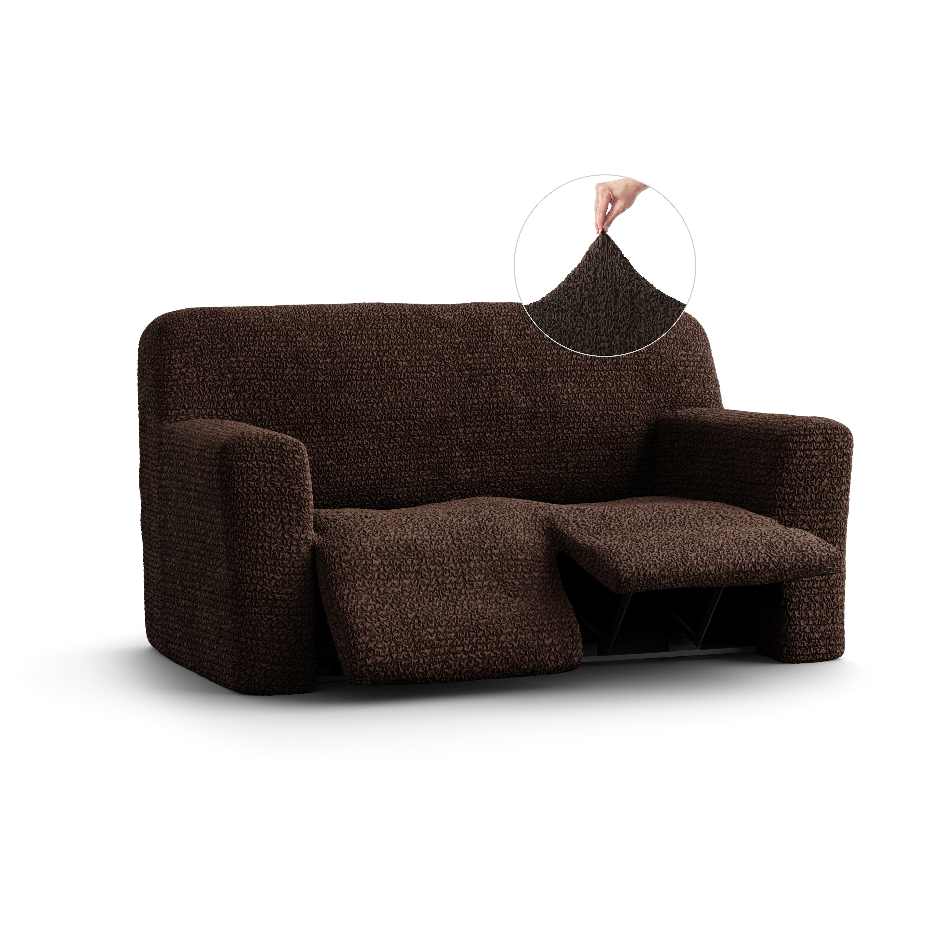 Microfibra - Funda Berger 2 cuerpos Dark Chocolate