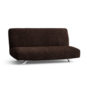 Microfibra - Funda Futon Dark Chocolate
