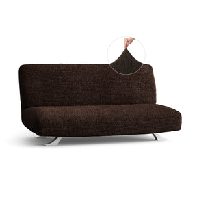 Microfibra - Funda Futon Dark Chocolate