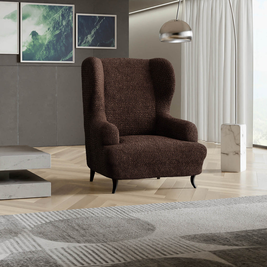 Microfibra - Funda Sitial Dark Chocolate