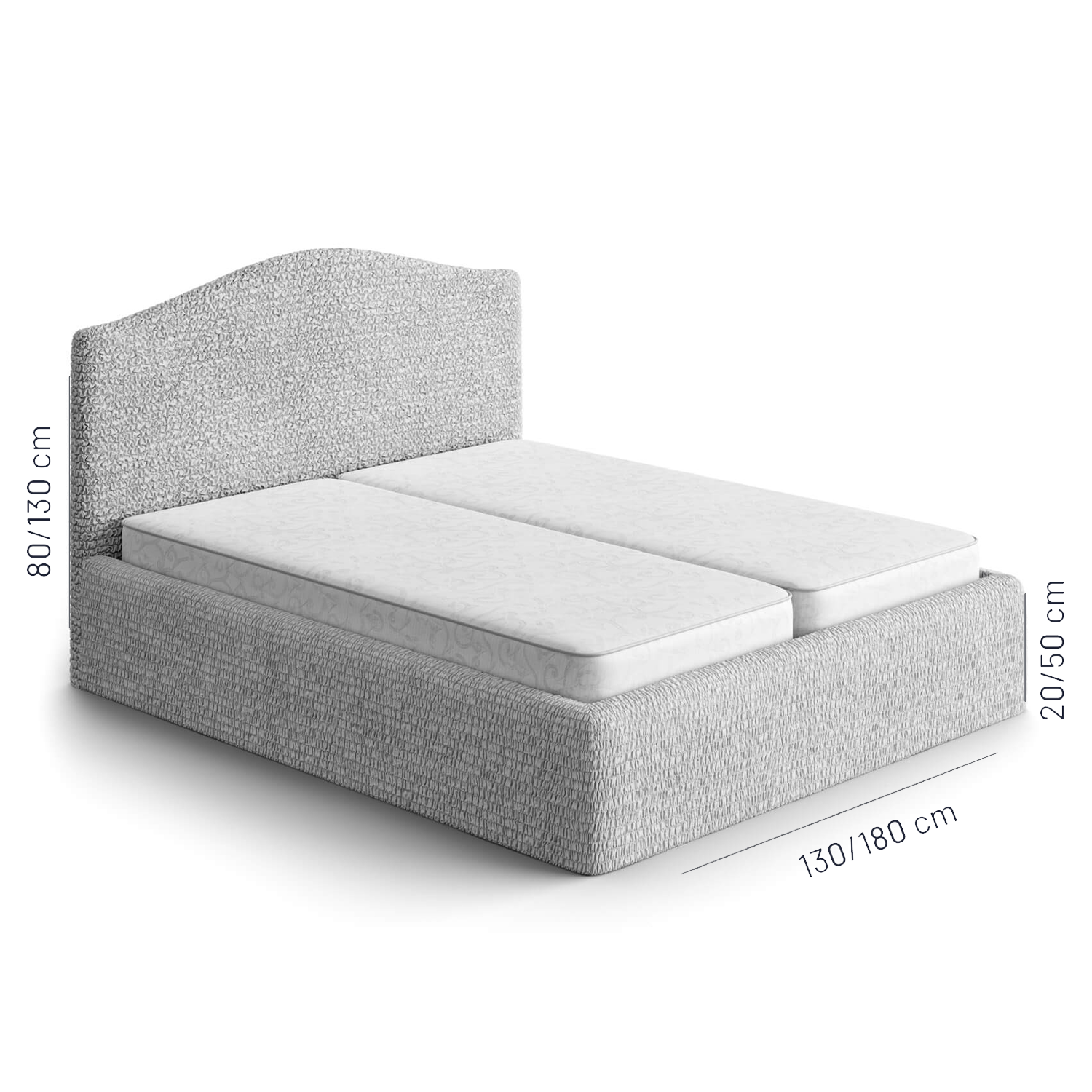 Microfibra - Funda Cama 2 Plazas Pearl