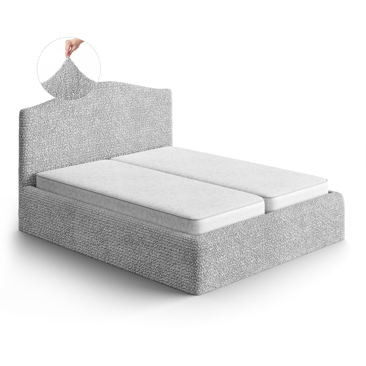 Microfibra - Funda Cama 2 Plazas Pearl