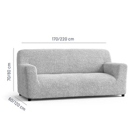 Microfibra - Funda Sofa 3 cuerpos Pearl