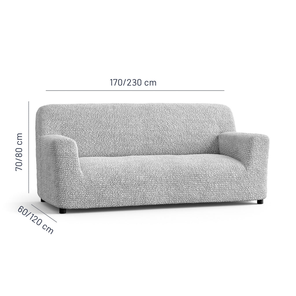 Microfibra - Funda Sofa 3 cuerpos Pearl