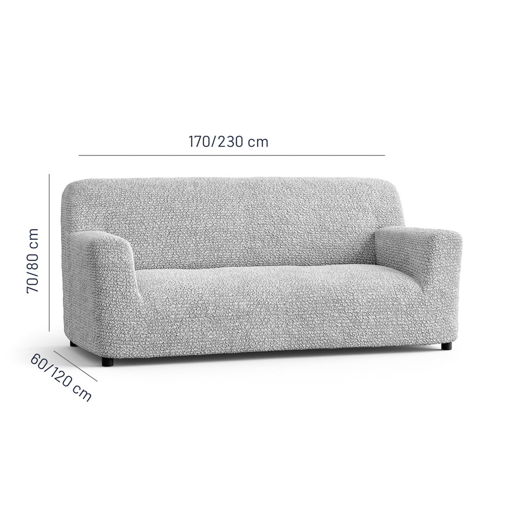 Microfibra - Funda Sofa 3 cuerpos Pearl