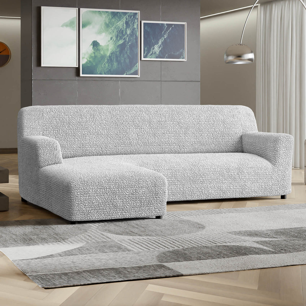 Microfibra - Funda Sofa L Izquierdo Pearl