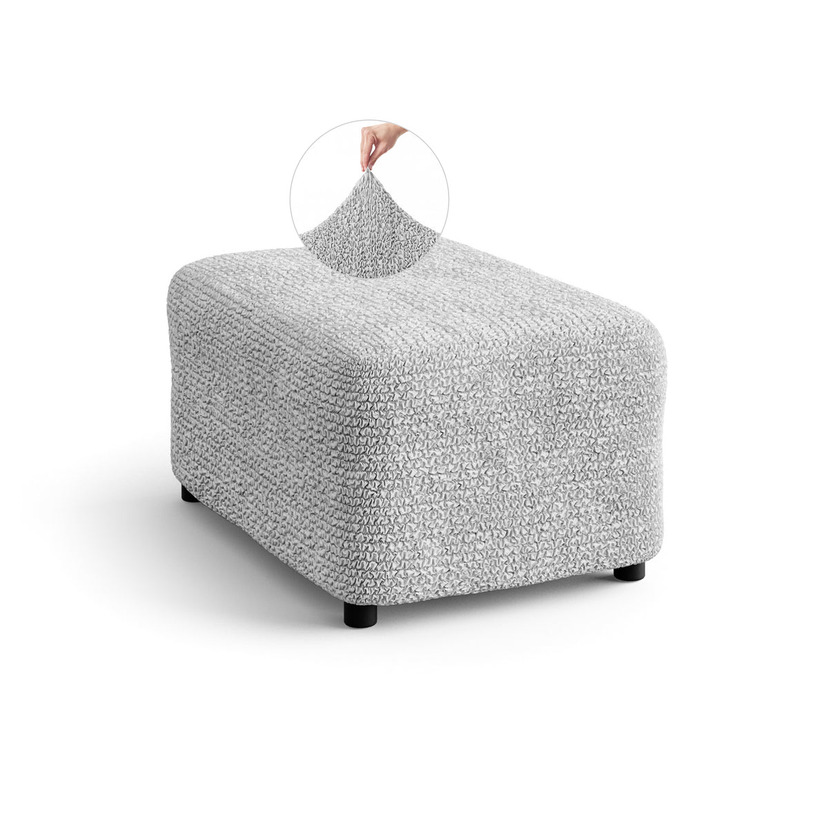 Microfibra - Funda Ottomana Pearl