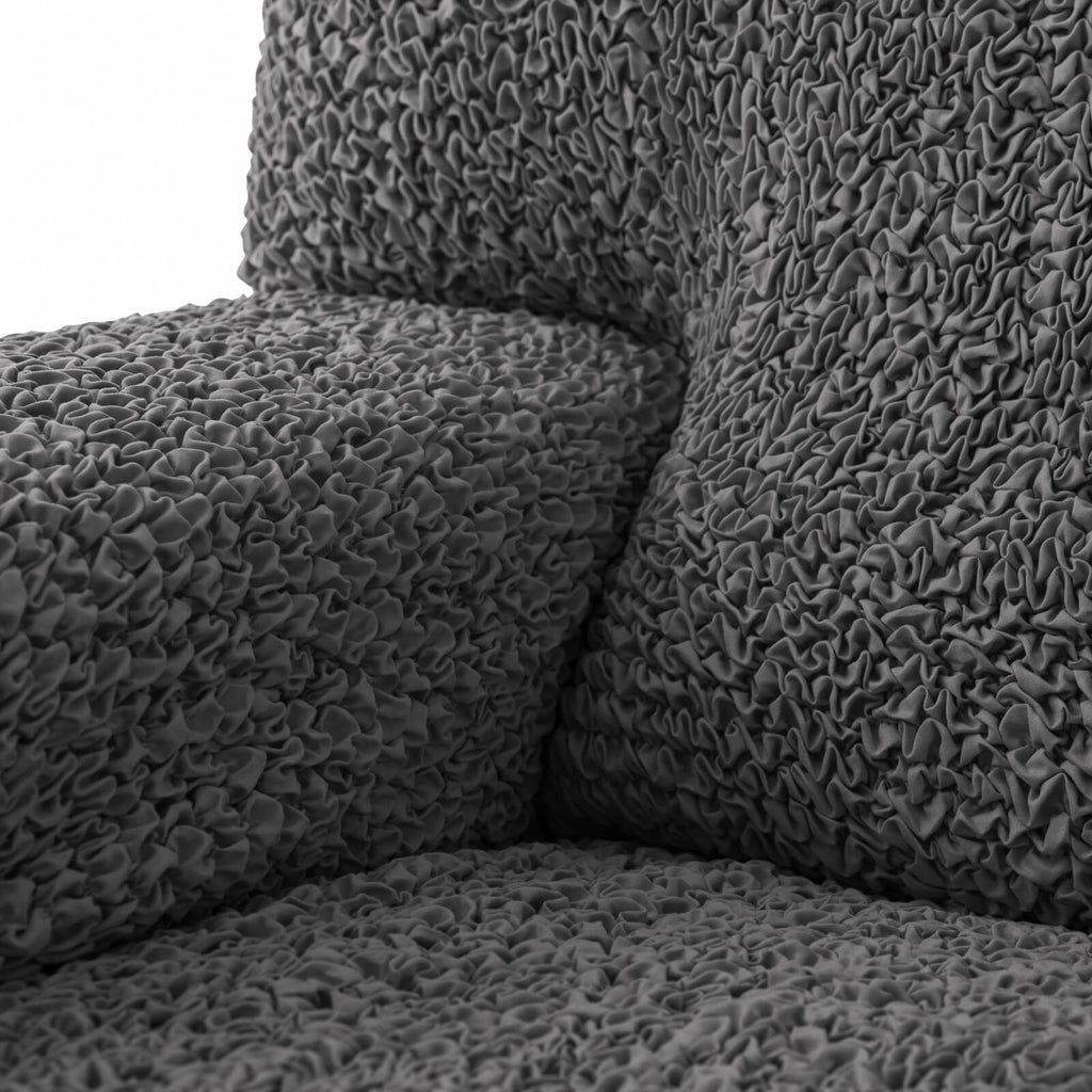 Microfibra - Funda Sofa 2 cuerpos Charcoal
