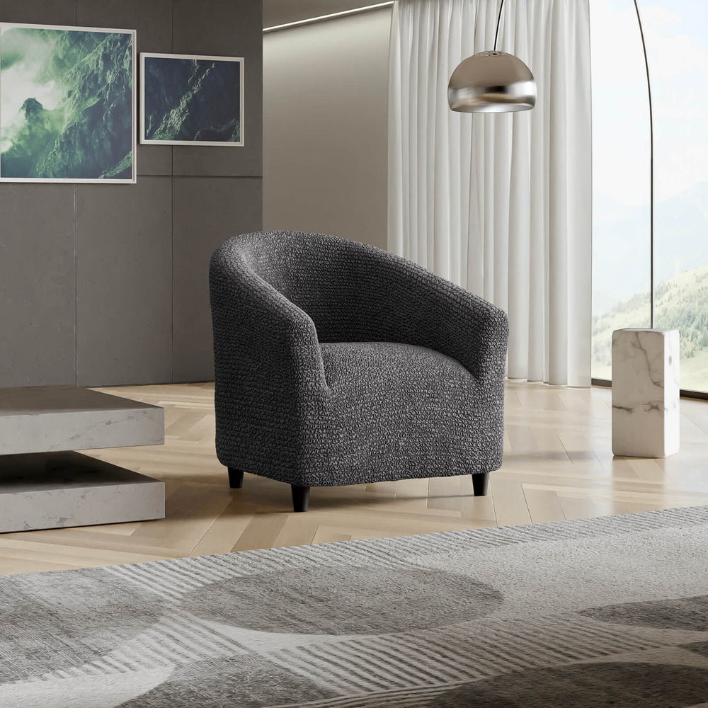 Microfibra - Funda Poltrona Charcoal