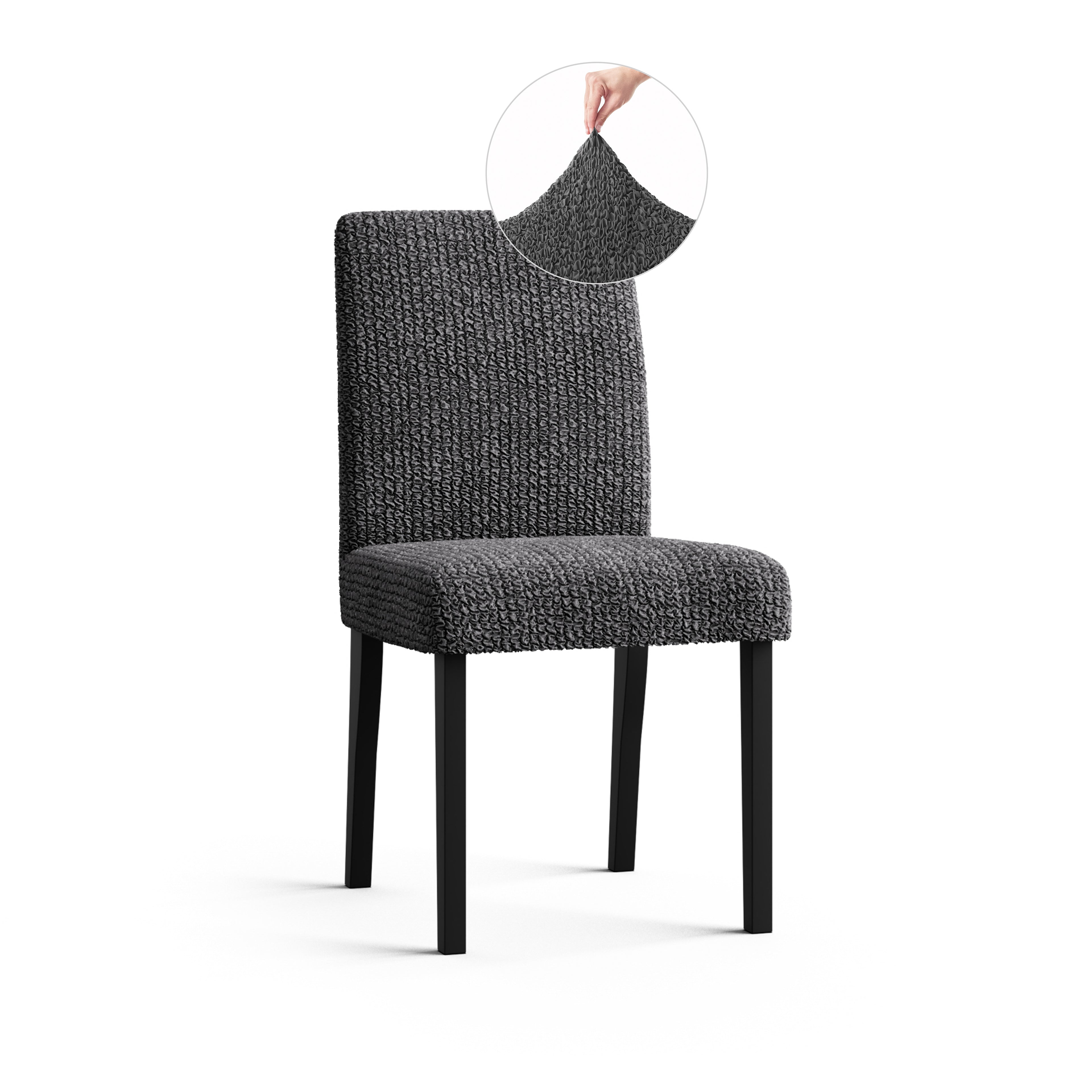 Microfibra - Funda Silla Charcoal