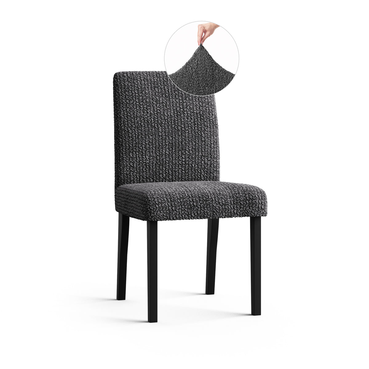 Microfibra - Funda Silla Charcoal