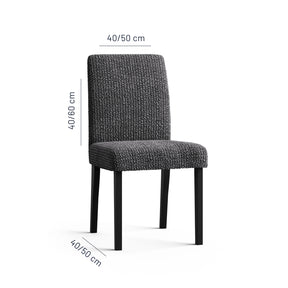 Microfibra - Funda Silla Charcoal