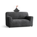 Microfibra - Funda Sofa 2 cuerpos Charcoal