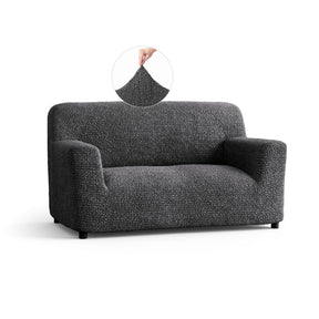 Microfibra - Funda Sofa 2 cuerpos Charcoal
