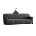 Microfibra - Funda Sofa 4 cuerpos Charcoal