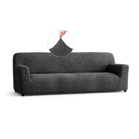 Microfibra - Funda Sofa 4 cuerpos Charcoal