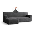 Microfibra - Funda Sofa L Izquierdo Charcoal