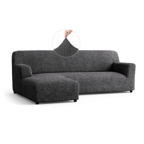 Microfibra - Funda Sofa L Izquierdo Charcoal
