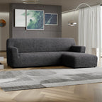 Microfibra - Funda Sofa L Derecho Charcoal
