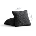 Microfibra - 2 Fundas Cojines Charcoal