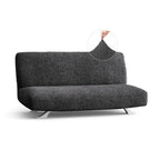 Microfibra - Funda Futon Charcoal