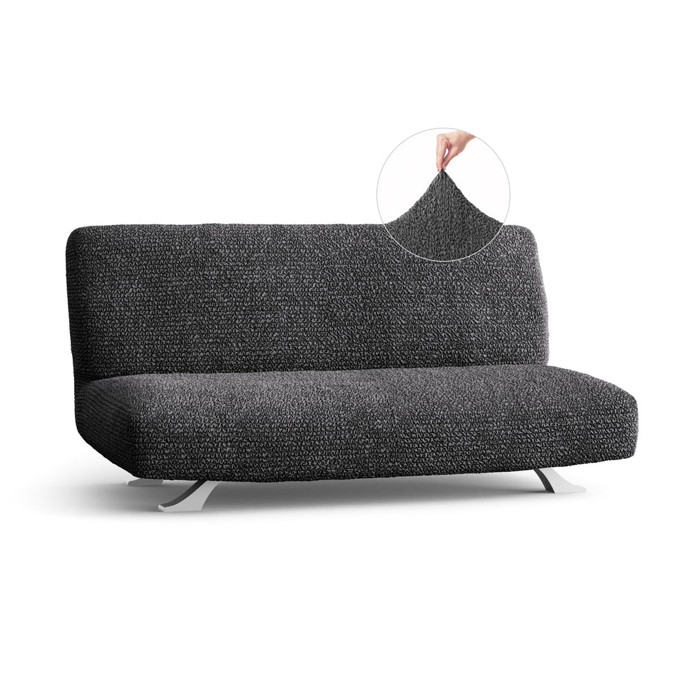 Microfibra - Funda Futon Charcoal