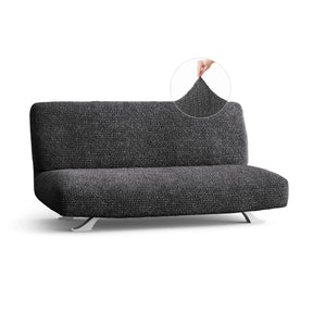 Microfibra - Funda Futon Charcoal