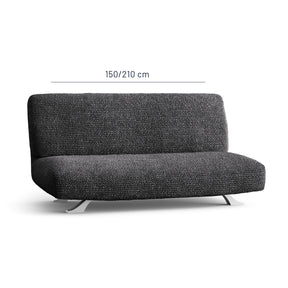 Microfibra - Funda Futon Charcoal