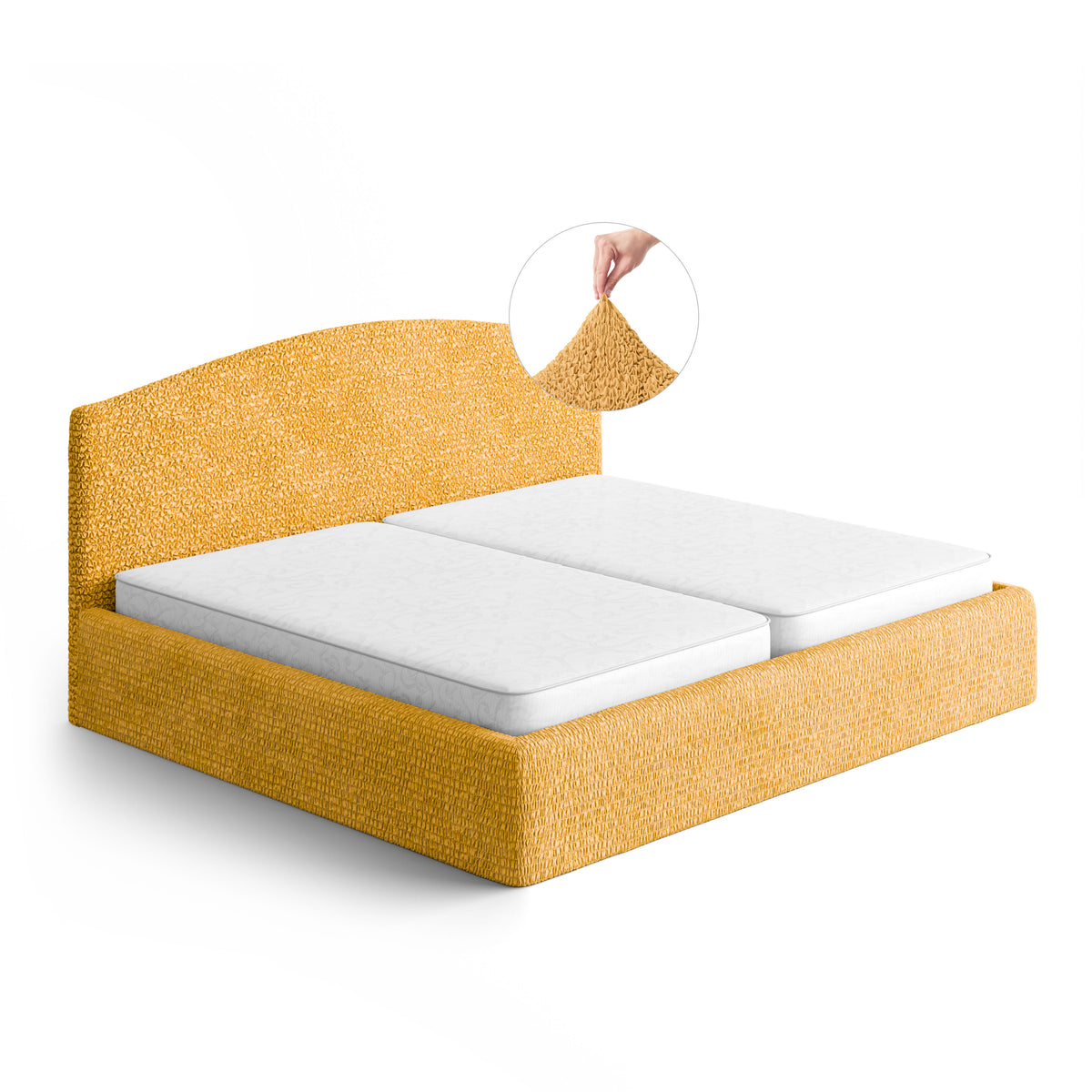 Microfibra - Funda Cama King Mango