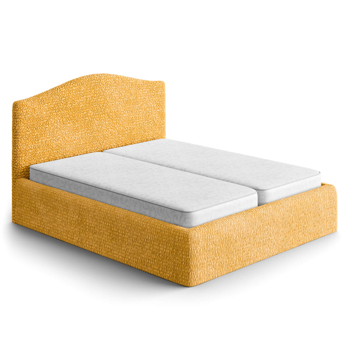 Microfibra - Funda Cama 2 Plazas Mango