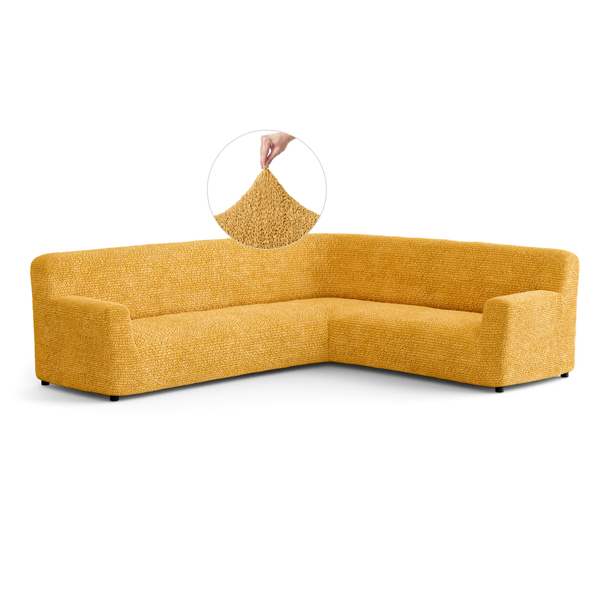 Microfibra - Funda Sofa Esquinero Mango